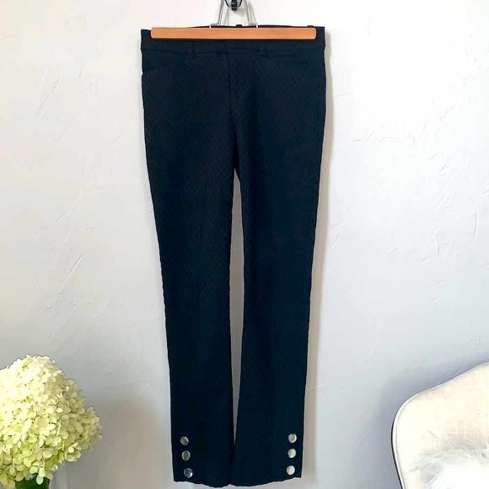 Lord & Taylor Black Kelly Slim Pants